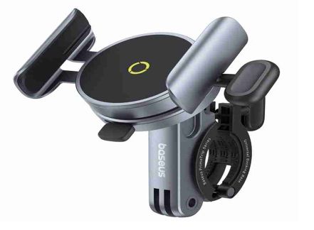 Велотримач для телефона Baseus PrimeTrip Series Magnetic Bike Phone Holder Cosmic Black