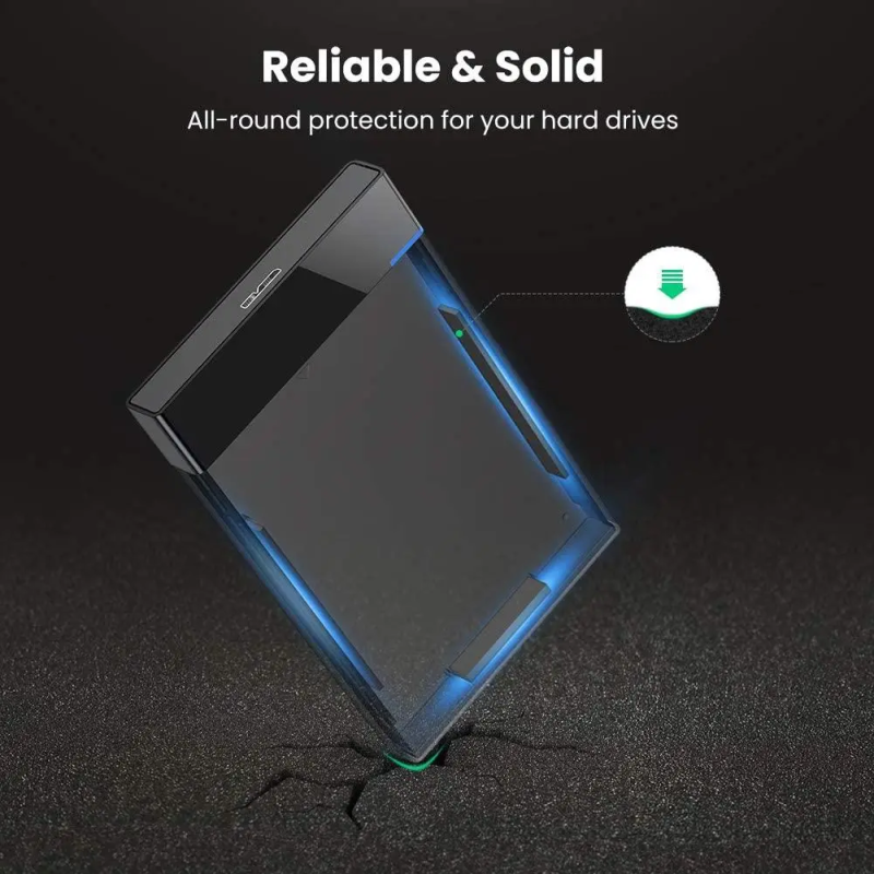 Зовнішня кишеня для накопичувача UGREEN US221 2.5 Inch Hard Drive Box (UGR-30848)