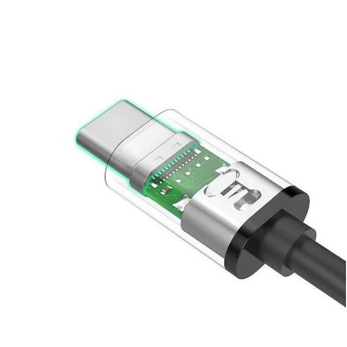 Кабель UGREEN US286 USB-C 2.0 M/M Cable 2m (Black) (UGR-10306)
