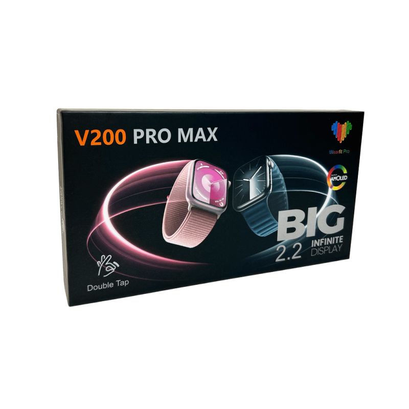 Смарт-годинник BIG V200 Pro Max 44mm. 220 mAh. IP65 Pink