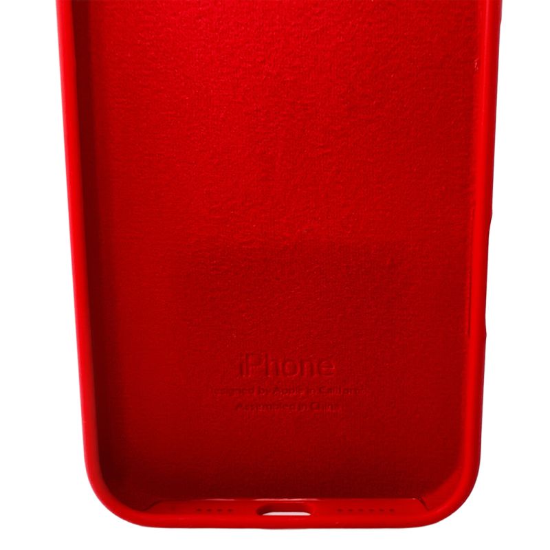 Чохол для смартфона Silicone Full Case AA Open Cam for Apple iPhone 16 Pro Max 11,Red