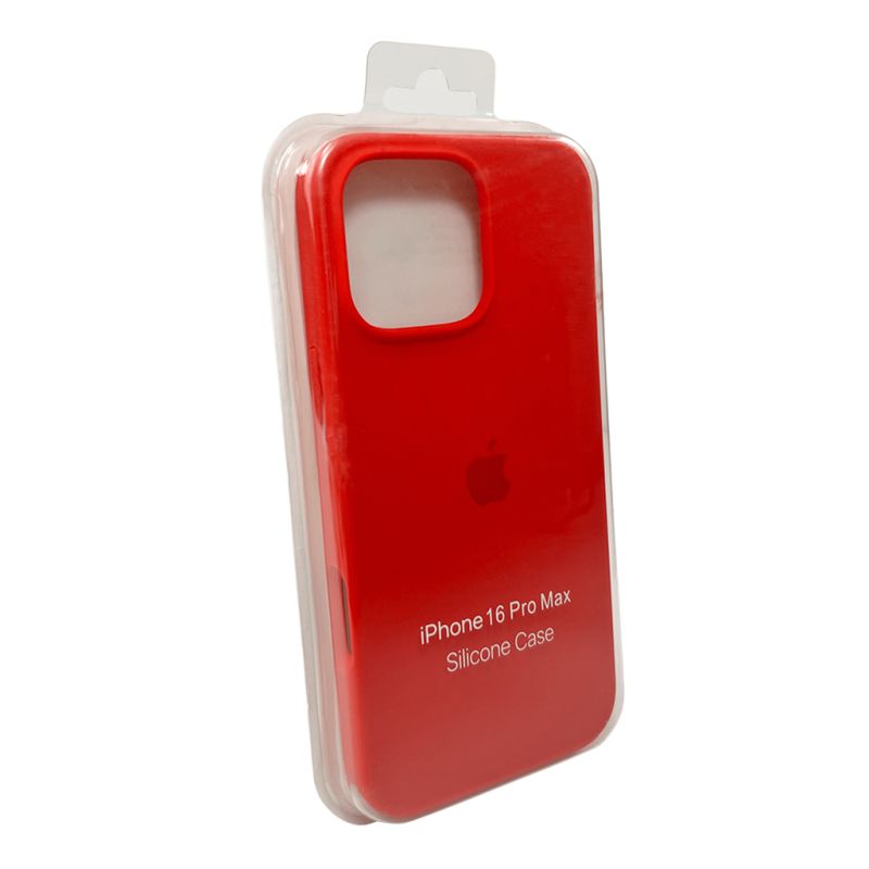 Чохол для смартфона Silicone Full Case AA Open Cam for Apple iPhone 16 Pro Max 11,Red