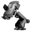 Автотримач для телефона HOCO CA83 David one-button center console car holder Black