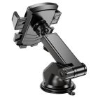 Автотримач для телефона HOCO CA83 David one-button center console car holder Black