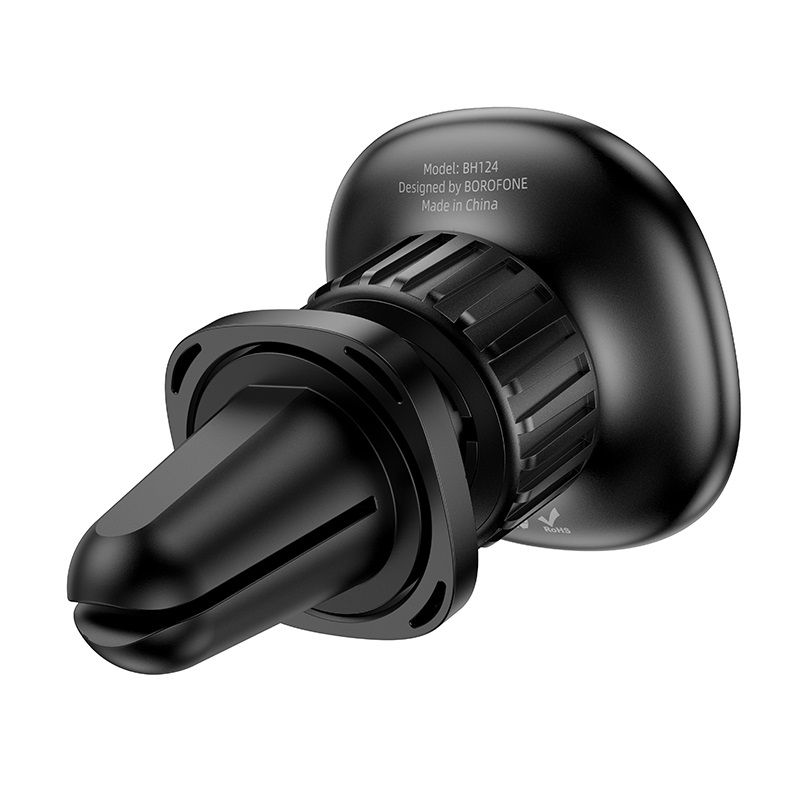 Автотримач для телефона BOROFONE BH124 Roman magnetic car holder (air outlet) Black and Red