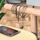 Навушники HOCO M90 Delight wire-controlled earphones with microphone Black Shadow