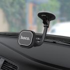 Автотримач для телефона HOCO CA55 Astute series windshield car holder Black/Gray