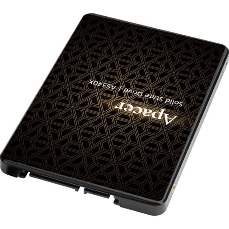 Накопичувач SSD Apacer AS340X 120GB 2.5" 7mm SATAIII 3D NAND Read/Write: 550/520 MB/sec