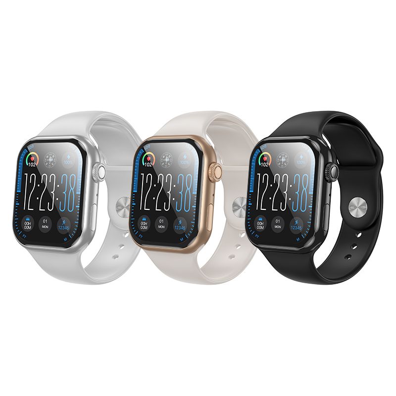 Смарт-годинник BOROFONE BD12 51mm. 190 mAh. IPX4 Smart sports watch (call version) Silver