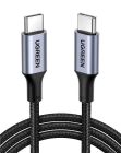 Кабель UGREEN US316 USB-C Cable Aluminum Case with Braided 2m (Black) (UGR-70429)