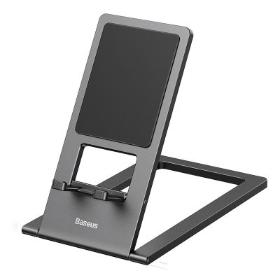 Підставка для телефона Baseus Foldable Metal Desktop Holder Gray