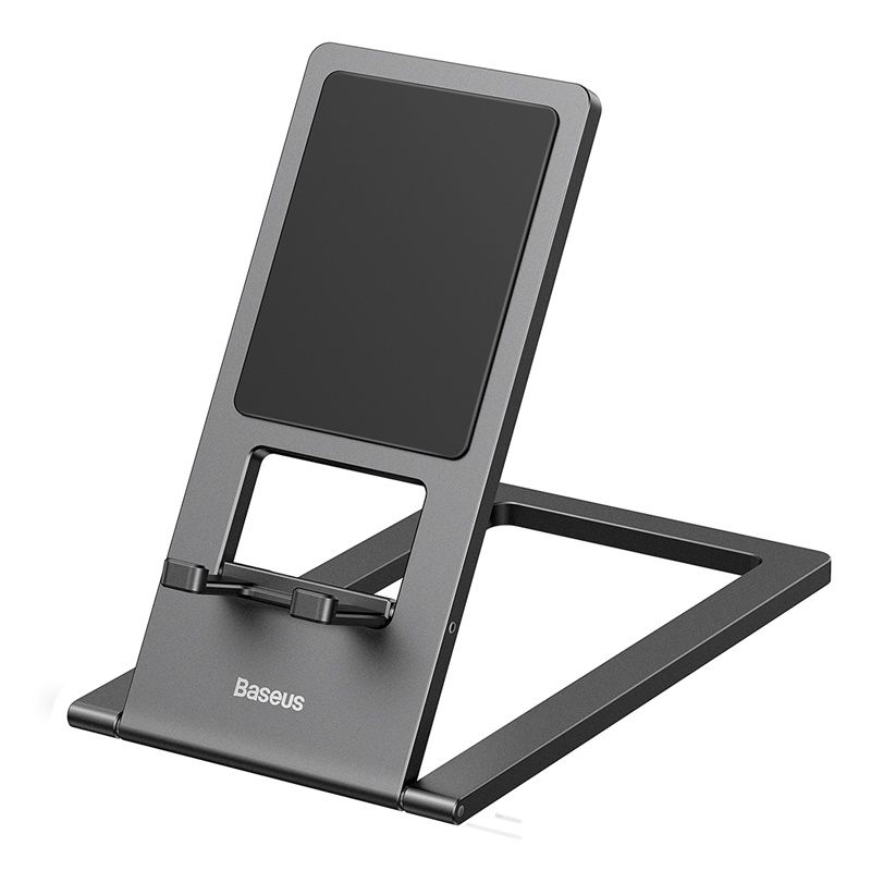 Підставка для телефона Baseus Foldable Metal Desktop Holder Gray