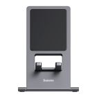 Підставка для телефона Baseus Foldable Metal Desktop Holder Gray