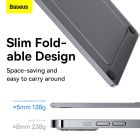 Підставка для телефона Baseus Foldable Metal Desktop Holder Gray