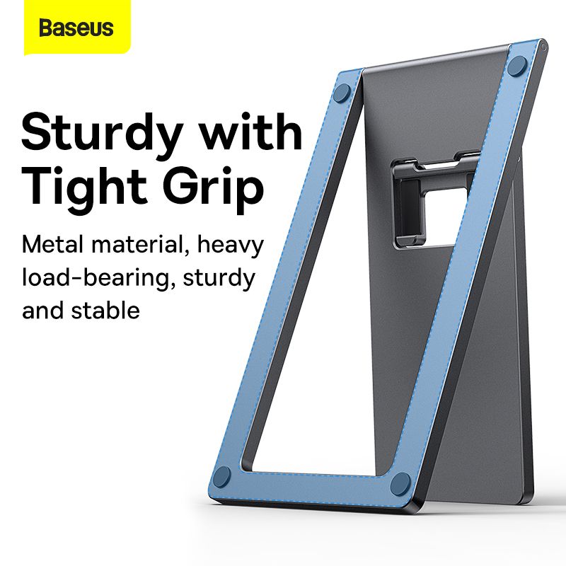 Підставка для телефона Baseus Foldable Metal Desktop Holder Gray