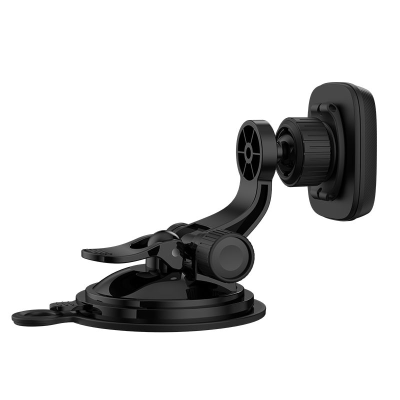 Автотримач для телефона HOCO CA28 Happy journey series suction cup magnetic car holder Black