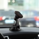 Автотримач для телефона HOCO CA28 Happy journey series suction cup magnetic car holder Black