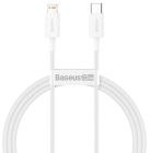 Кабель Baseus Superior Series Fast Charging Data Cable Type-C to iP PD 20W 2m White