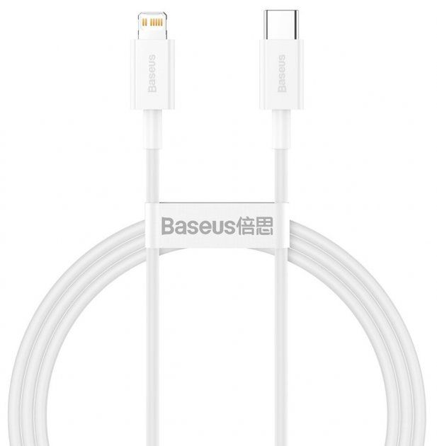 Кабель Baseus Superior Series Fast Charging Data Cable Type-C to iP PD 20W 2m White