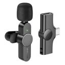 Бездротова мікрофонна система BOROFONE BFK12 Trophy lavalier wireless digital microphone Type-C Black