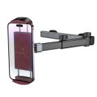 Автотримач для телефона HOCO H69 Gamble telescopic tablet car holder (rear pillow) Black and Red
