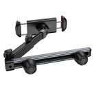 Автотримач для телефона HOCO H69 Gamble telescopic tablet car holder (rear pillow) Black and Red