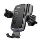 Автотримач для телефона HOCO H80 Vista gravity car holder (air outlet) Black Metal Gray