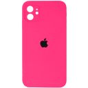 Чохол для смартфона Silicone Full Case AA Camera Protect for Apple iPhone 11 23,Shiny Pink