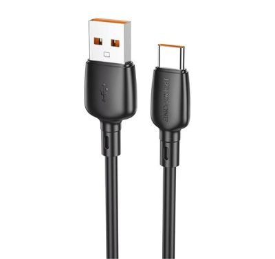 Кабель BOROFONE BX93 Super power 100W charging data cable Type-C Black