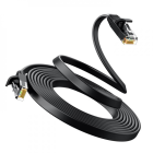 Мережевий кабель UGREEN Cat 6 U/UTP Lan Flat Cable 3m (Black)
