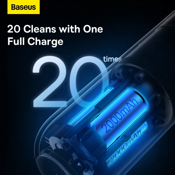 Автомобільний пилосос Baseus A2Pro Car Vacuum Cleaner(6000pa) White