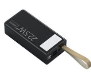 Зовнішній акумулятор WUW Y55 （PD22.5W quick charge) 50000mAh Black