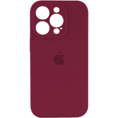 Чохол для смартфона Silicone Full Case AA Camera Protect for Apple iPhone 15 Pro Max 47,Plum