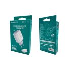 Мережевий зарядний пристрій BOROFONE BA38A Plus Speedy PD20W White