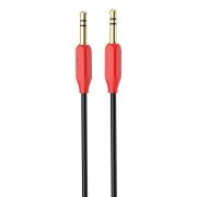 Аудіокабель HOCO UPA11 3.5mm male to 3.5mm male, TPE, 1m, Black