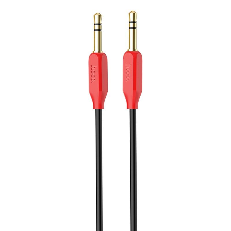 Аудіокабель HOCO UPA11 3.5mm male to 3.5mm male, TPE, 1m, Black