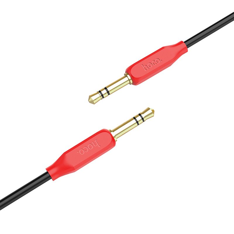 Аудіокабель HOCO UPA11 3.5mm male to 3.5mm male, TPE, 1m, Black