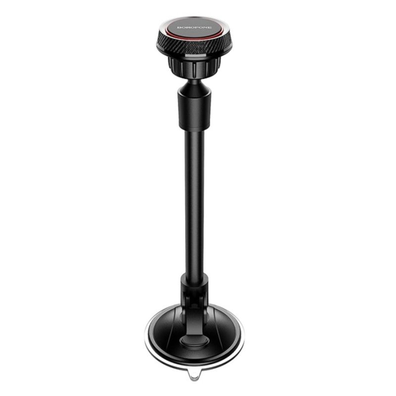 Автотримач для телефона BOROFONE BH18 Journey series in-car phone holder, carbon fiber pattern durable