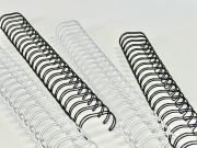 Пружини металеві wireMARK 25.4 мм, срібні (25 шт)*