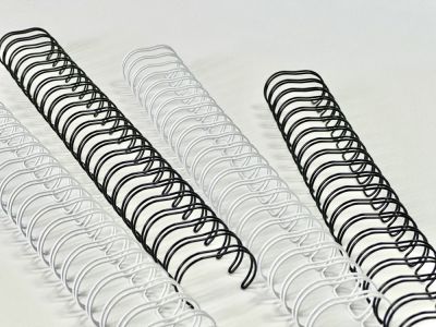 Пружини металеві wireMARK 25.4 мм, срібні (25 шт)*