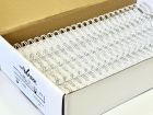 Пружини металеві wireMARK 25.4 мм, білі (25 шт)