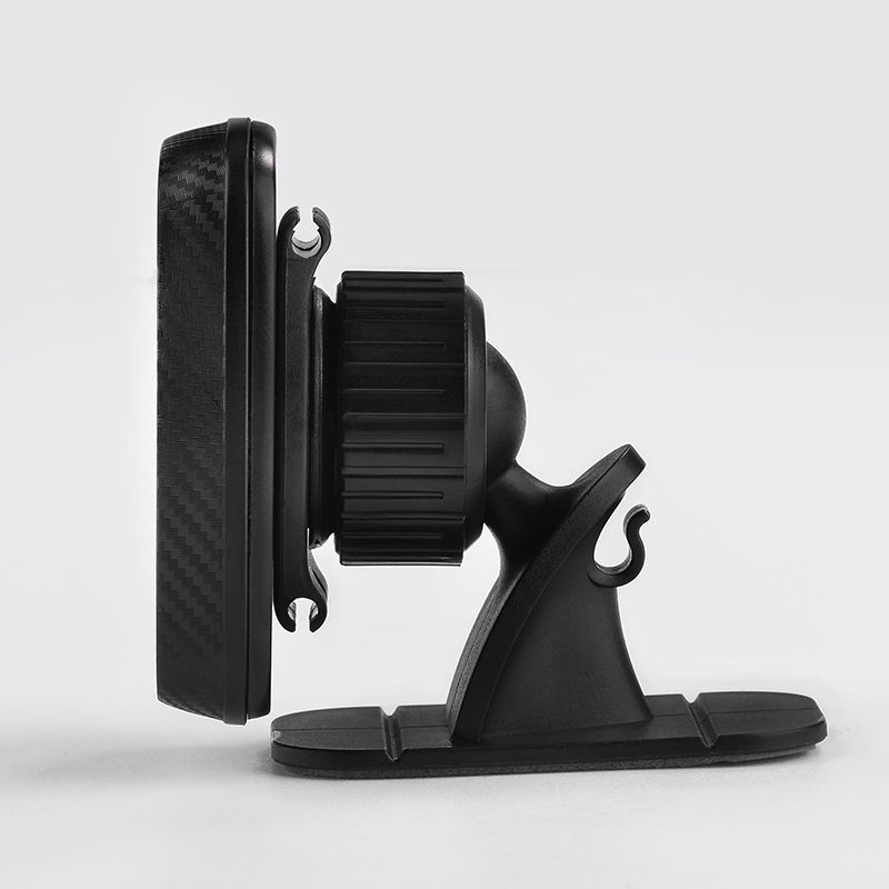 Автотримач для телефона HOCO CA24 Lotto series magnetic automotive center adsorbed holder Black