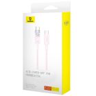 Кабель Baseus Explorer Series Fast Charging Cable with Smart Temperature Control Type-C to Type-C 100W 1m Baby Pink