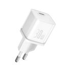 Мережевий зарядний пристрій Baseus  GaN5S Fast Charger 1C 30W EU Moon White