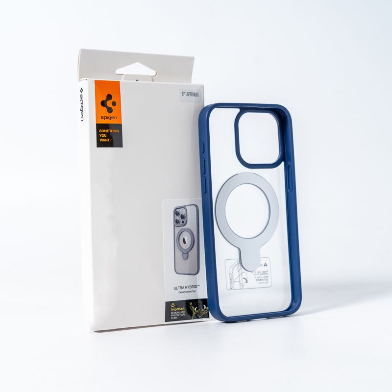 Чохол для смартфона Spigen AAA Magnetic Ring for Apple iPhone 14 Pro Blue