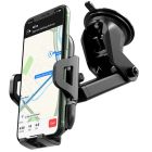 Автотримач для телефона HOCO CA76 Touareg one-touch center console car holder Black