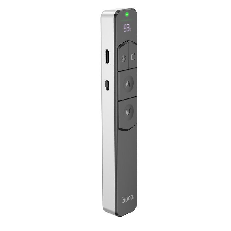 Лазерна указка HOCO GM202 Smart PPT page turning pen Silver
