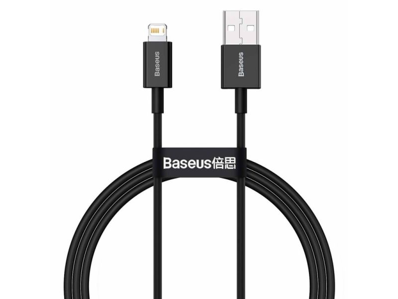 Кабель Baseus Superior Series USB to iP 2.4A 2m Black