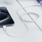 Кабель ACEFAST C18-03 USB-C to USB-C braid charging data cable White