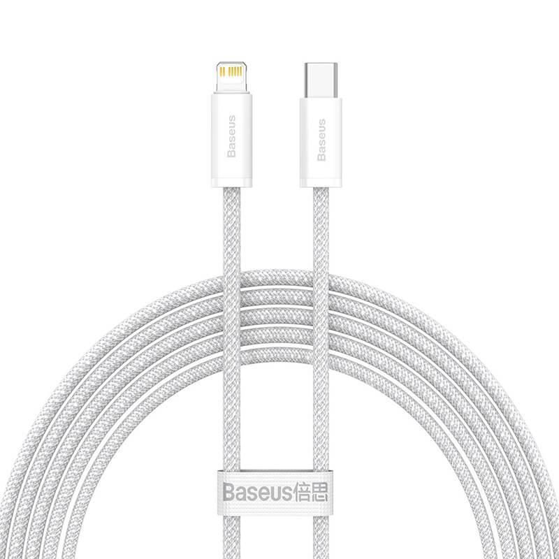 Кабель Baseus Dynamic Series Fast Charging Data Cable Type-C to iP 20W 1m White